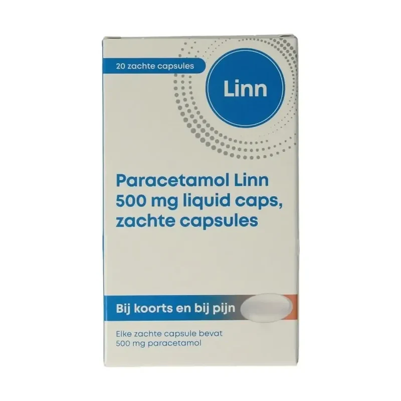 Linn Paracetamol 500 mg caps 20 liquidcaps