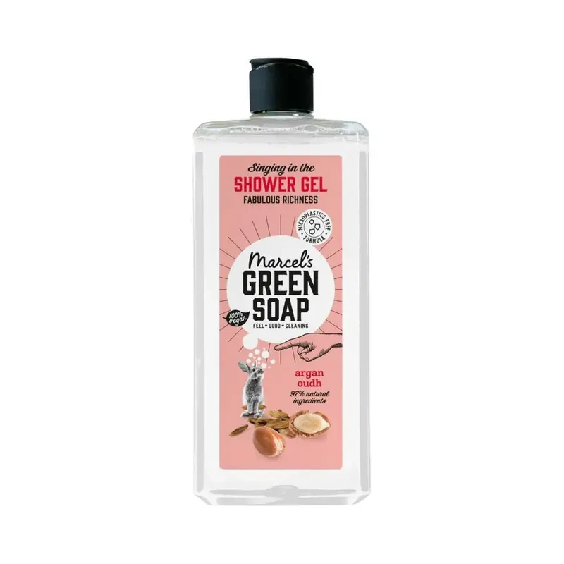 Marcels Green Soap showergel argan & oudh 300 ml