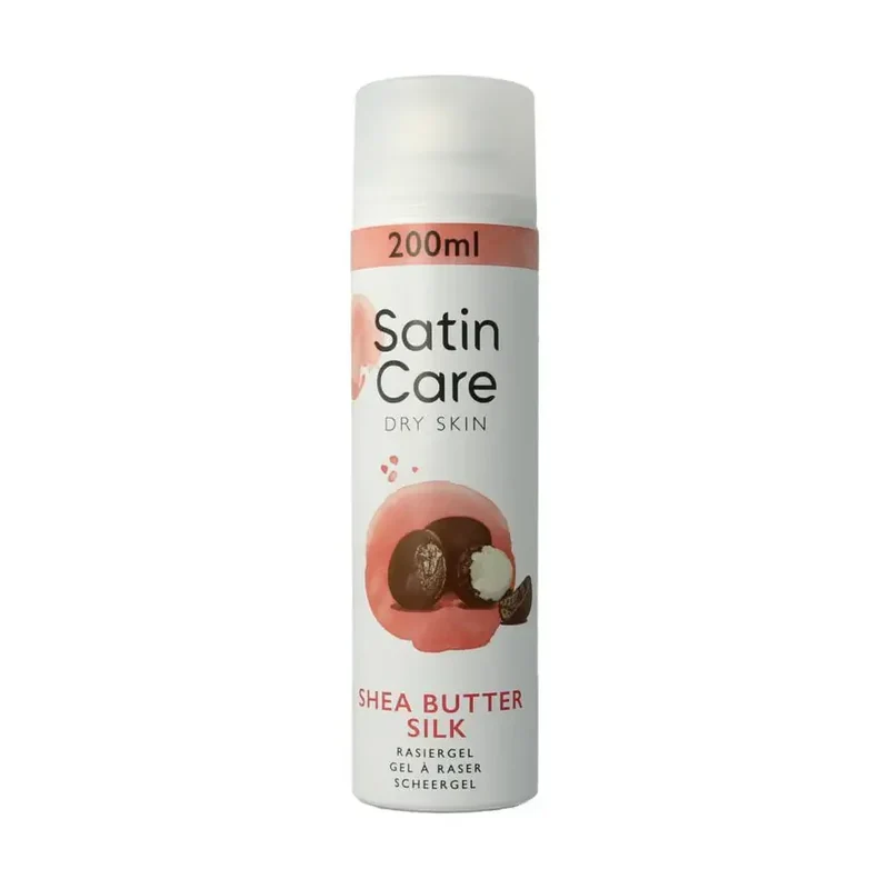 Gillette Satin care scheergel droge huid 200 ml
