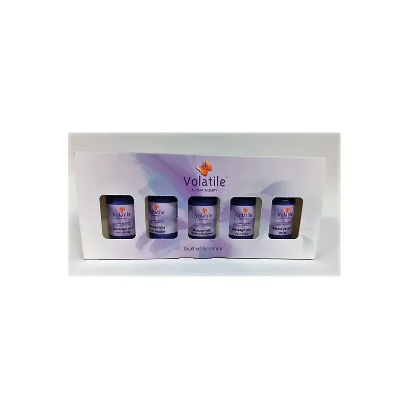 Volatile Cadeauverpakking massage sport 5 x 30 ml