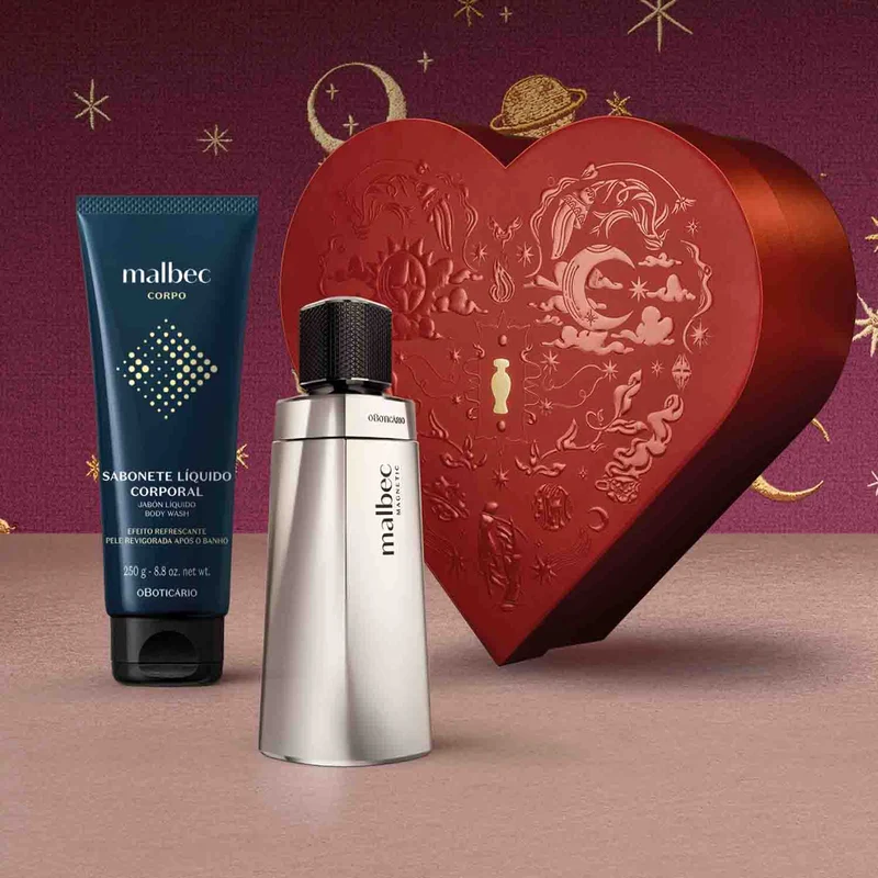 Kit de regalo masculino Malbec Magnetuc