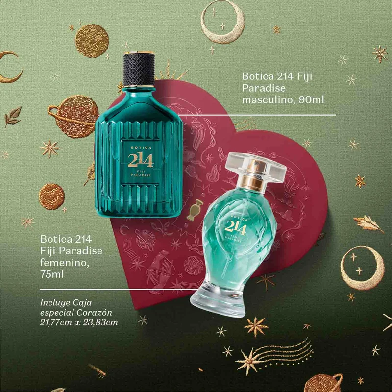 Kit de perfumería en pareja