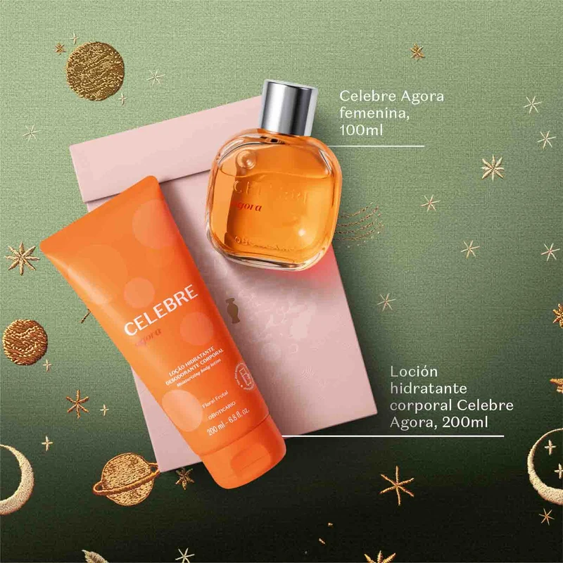 KIT DE REGALO FEMENINO CELEBRE AGORA