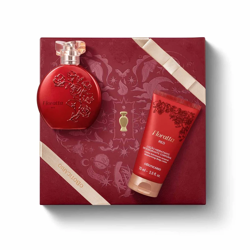 KIT DE REGALO FEMENINO FLORATTA RED