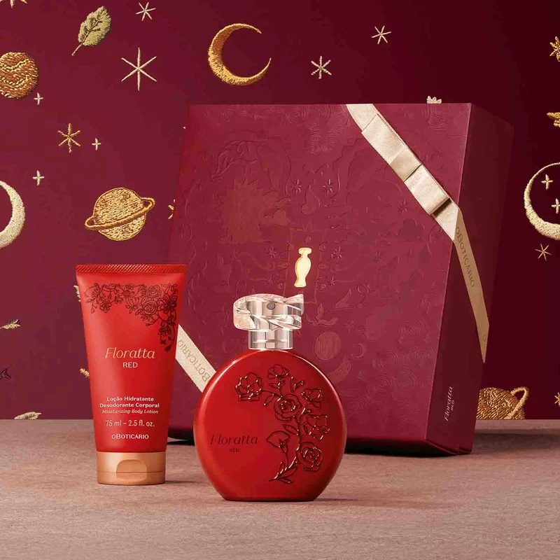 KIT DE REGALO FEMENINO FLORATTA RED