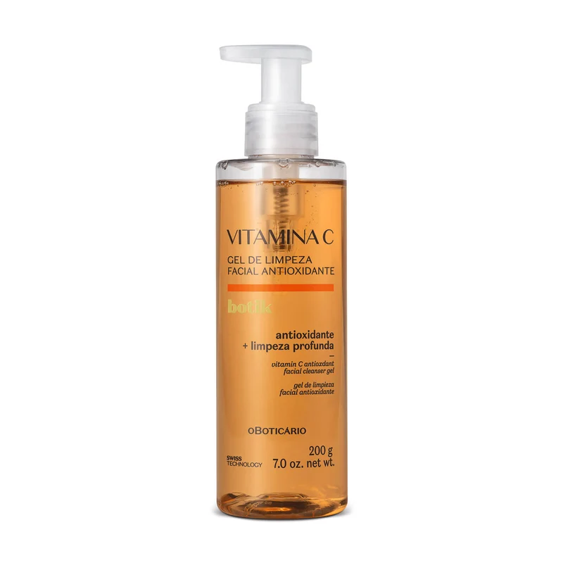 Gel de limpieza facial con vitamina c de Botik