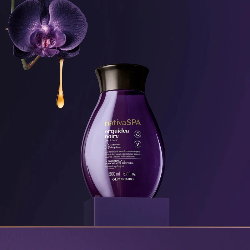 Óleo hidratante corporal orquidea noire 200ml NSPA