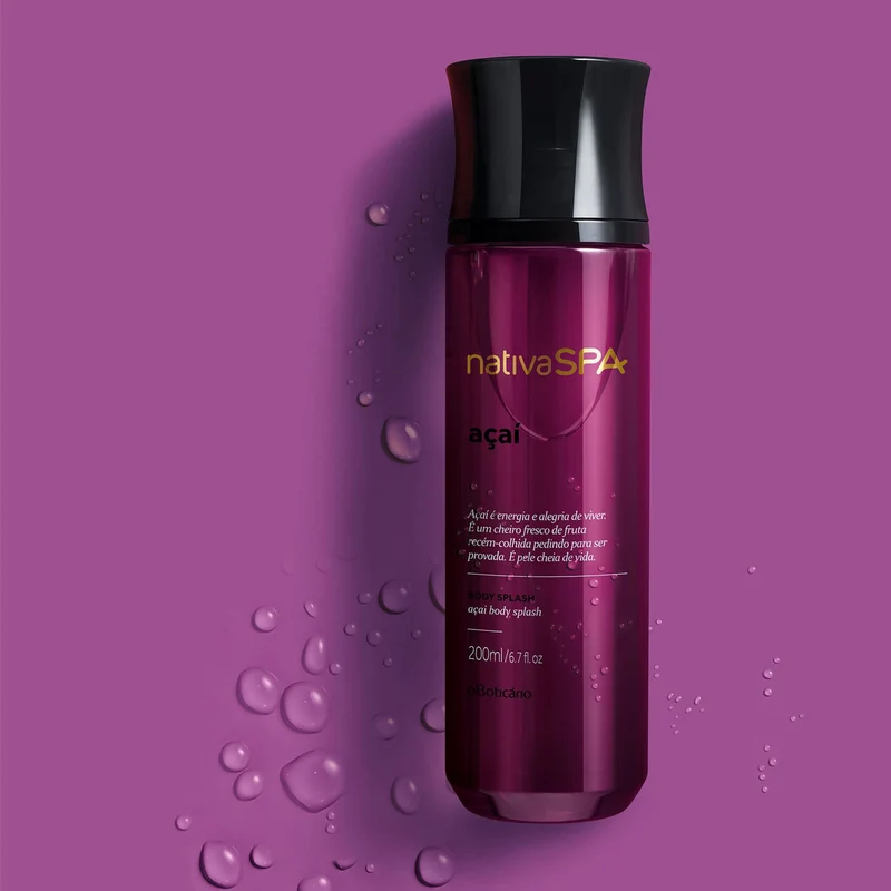 Body Splash Acai 200Ml Nativa Spa