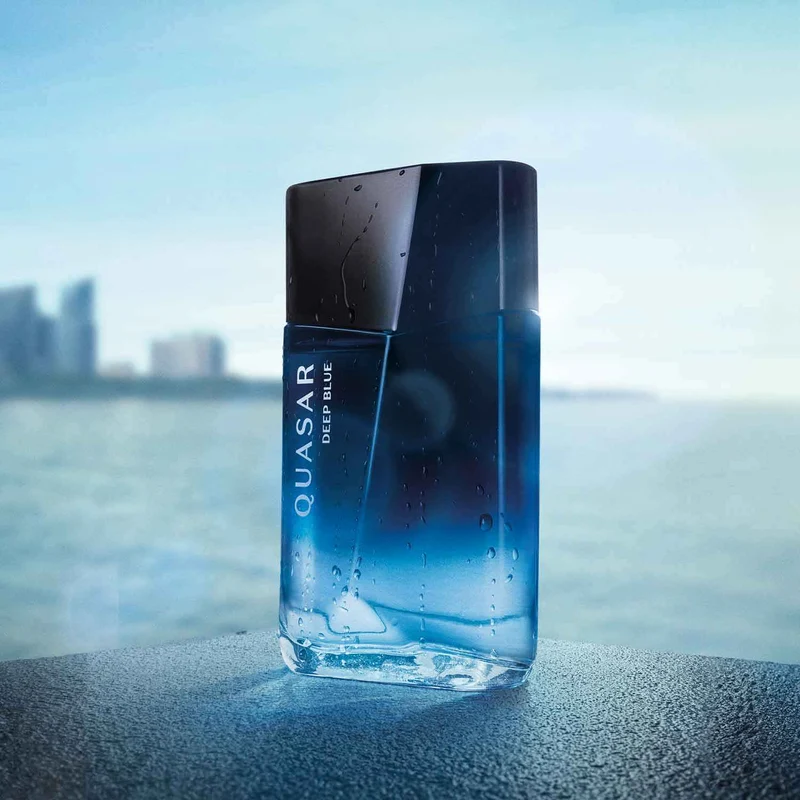 PERFUME DE HOMBRE QUASAR EDT DEEP BLUE 100ml