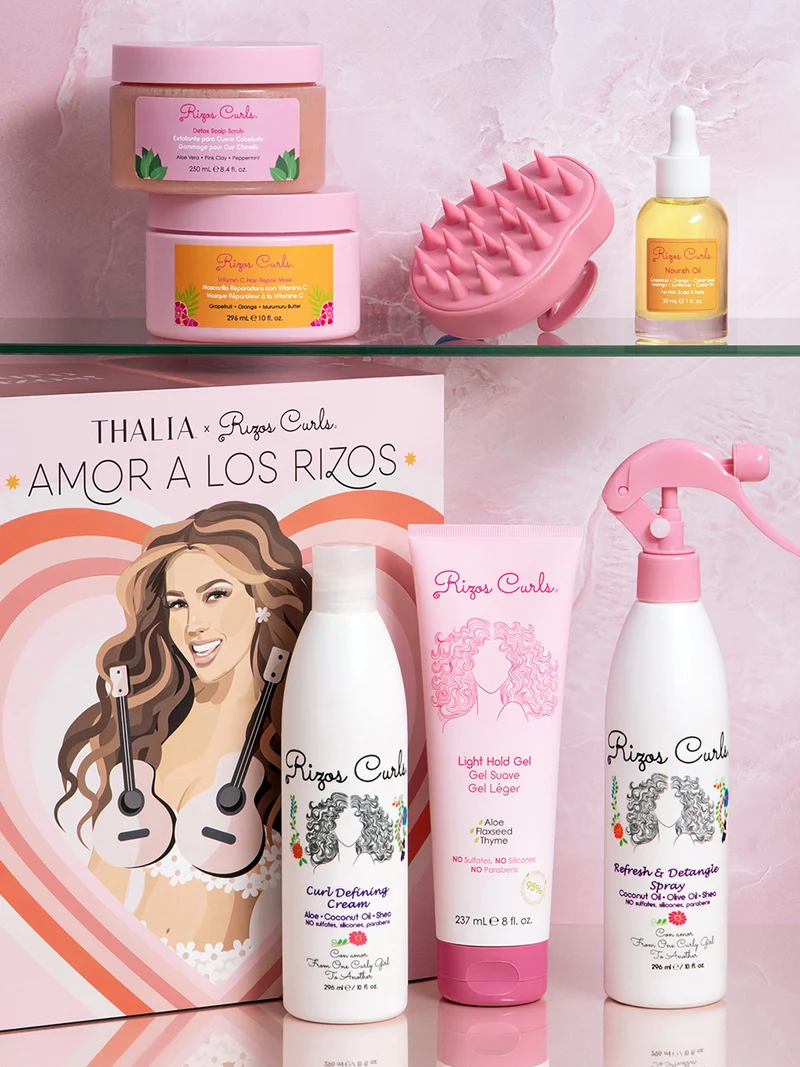 AGOTADO Thalia x Rizos Curls BOX VIP 'Amor A Los Rizos'
