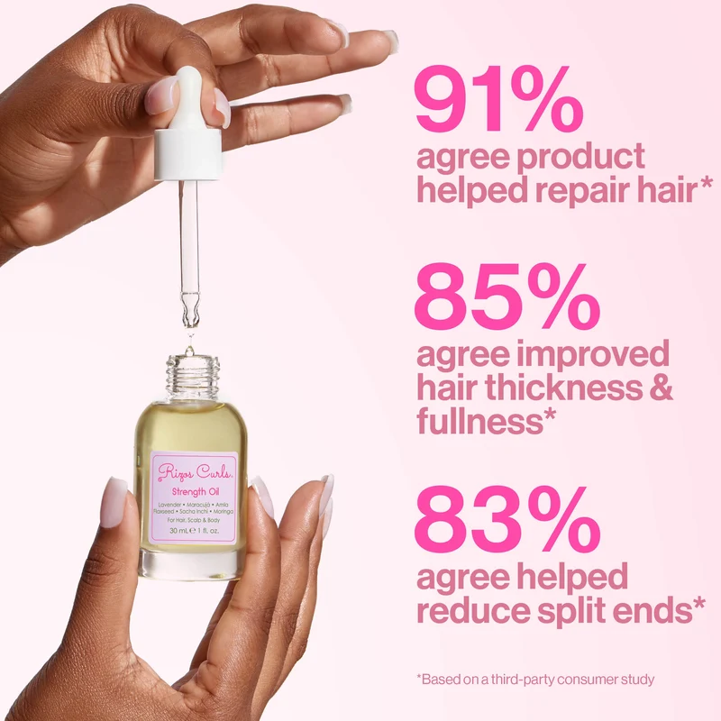 Aceite fortalecedor para cabello, cuero cabelludo y cuerpo: linaza fortificante y lavanda para el crecimiento