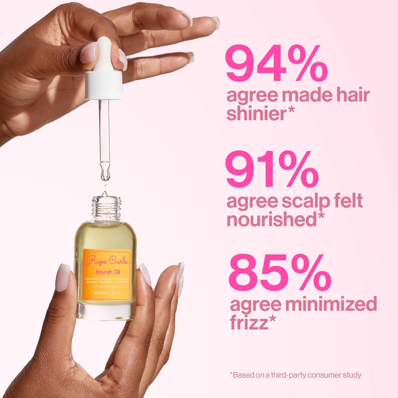 Aceite Humectante para Cabello, Cuero Cabelludo y Cuerpo: Semilla de Zanahoria y Cítricos rejuvenecedores para controlar el frizz