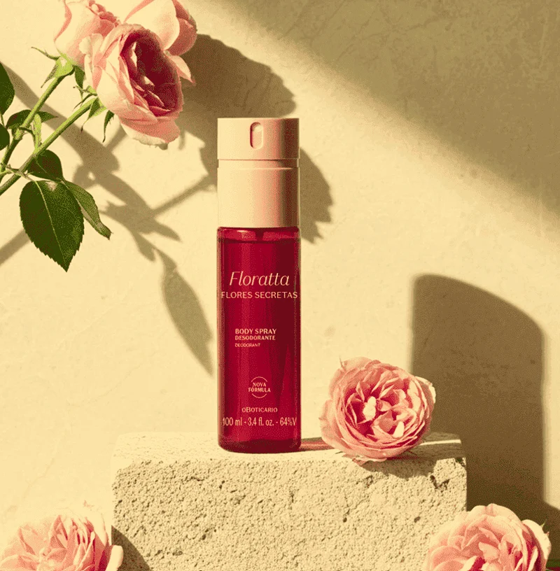 BODY SPRAY DESODORANTE FLORATTA FLORES SECRETAS 100ML
