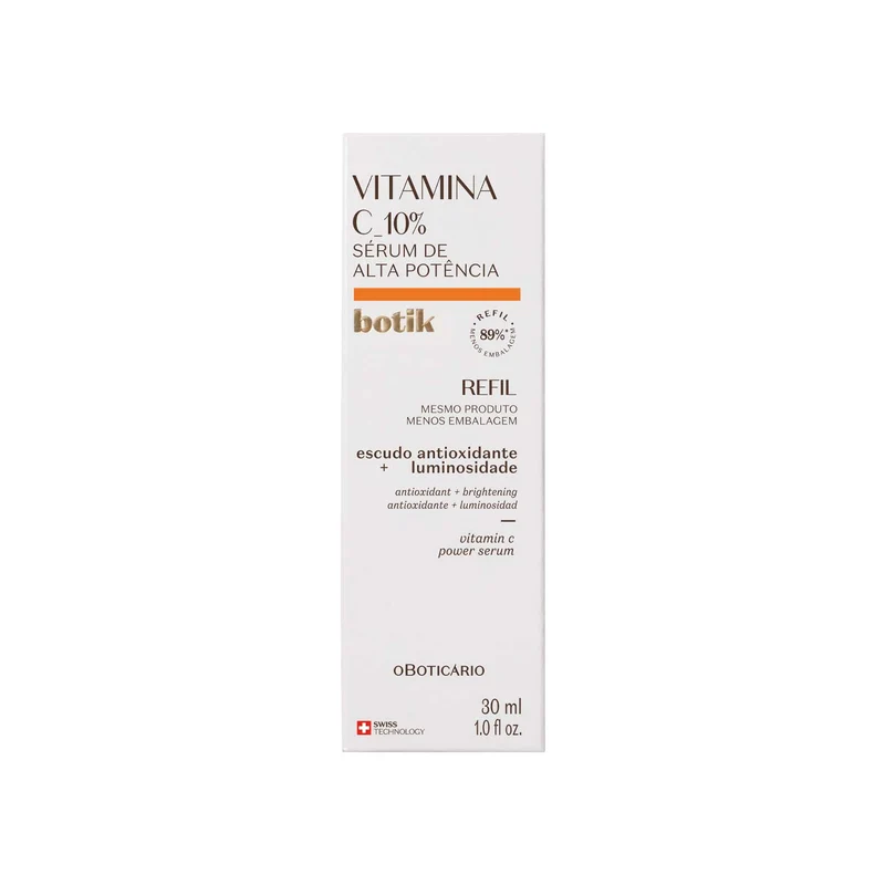 REFIL SERUM DE ALTA POTENCIA VITAMINA C 30ml BOTIK