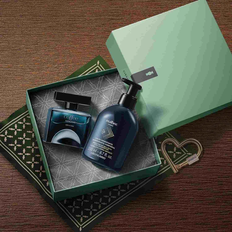 KIT DE REGALO MASCULINO COFFEE ADDICTIVE