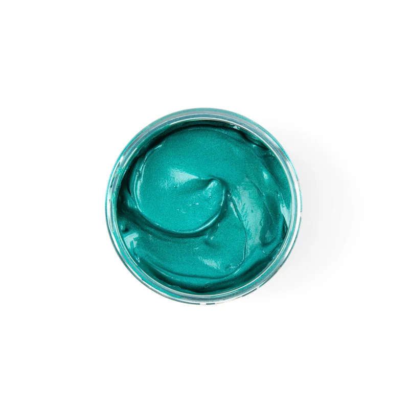 Color del rizo Verde teal oscuro