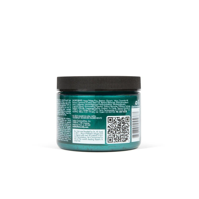 Color del rizo Verde teal oscuro