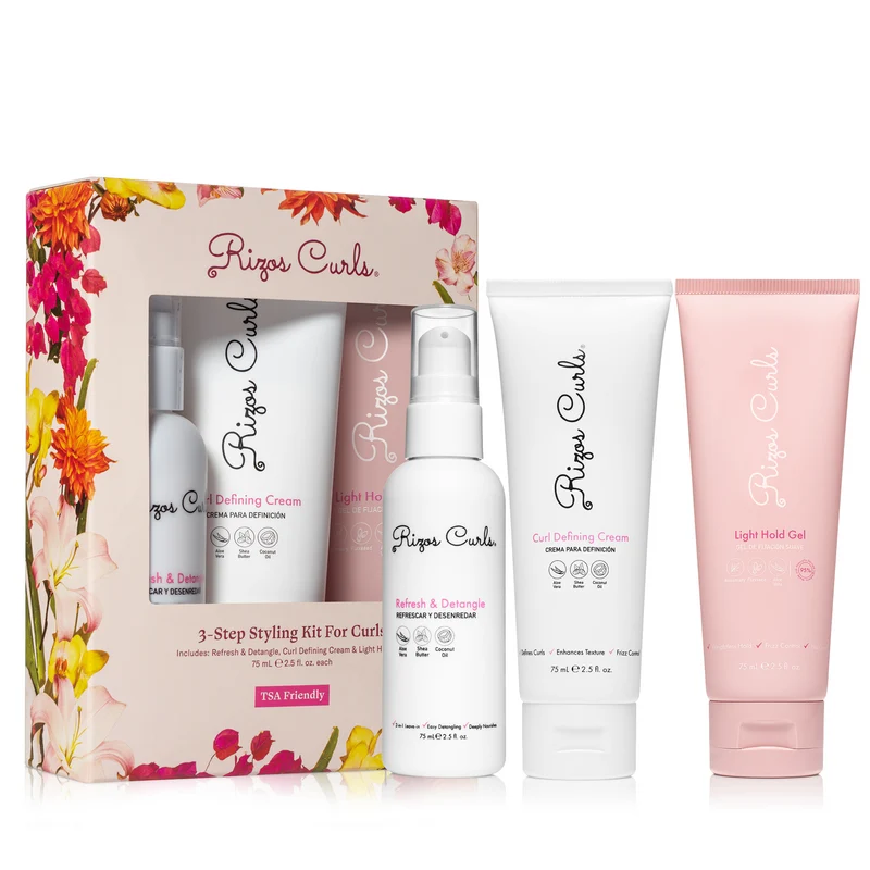 Kit de peinado de 3 pasos para rizos