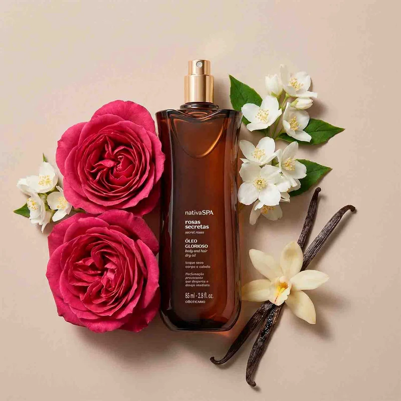 Óleo Multifuncional Glorioso Rosas Secretas 85ml NSPA