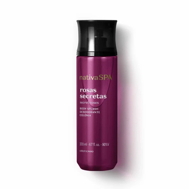 Body Splash Corporal Nativa SPA Rosas Secretas 200ml