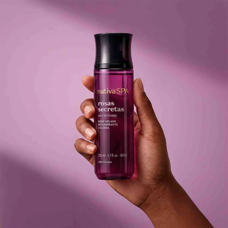 Body Splash Corporal Nativa SPA Rosas Secretas 200ml