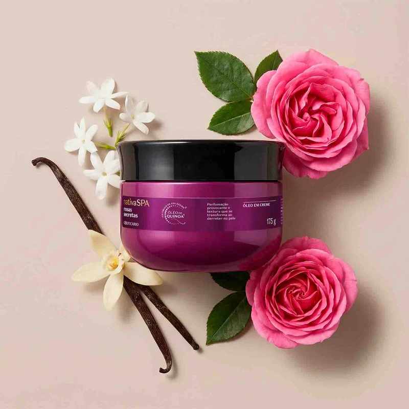 Óleo en Crema Corporal Rosas Secretas 175g NSPA