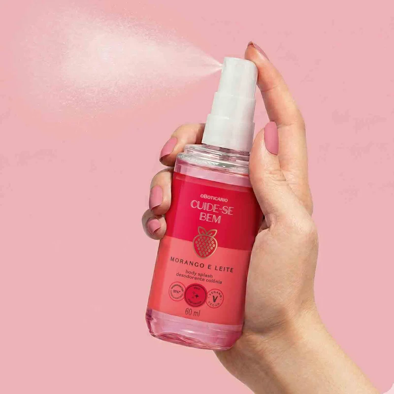 BODY SPLASH MORANGO DELEITE 60ml CBEM