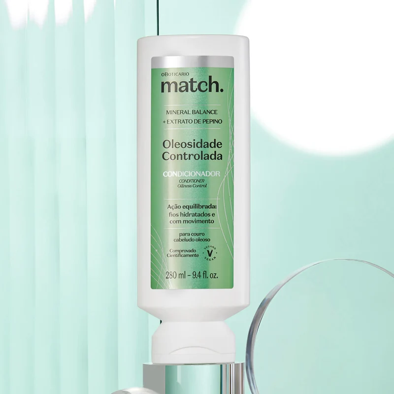 SHAMPOO OLEOSIDAD CONTROLADA 300ml MATCH