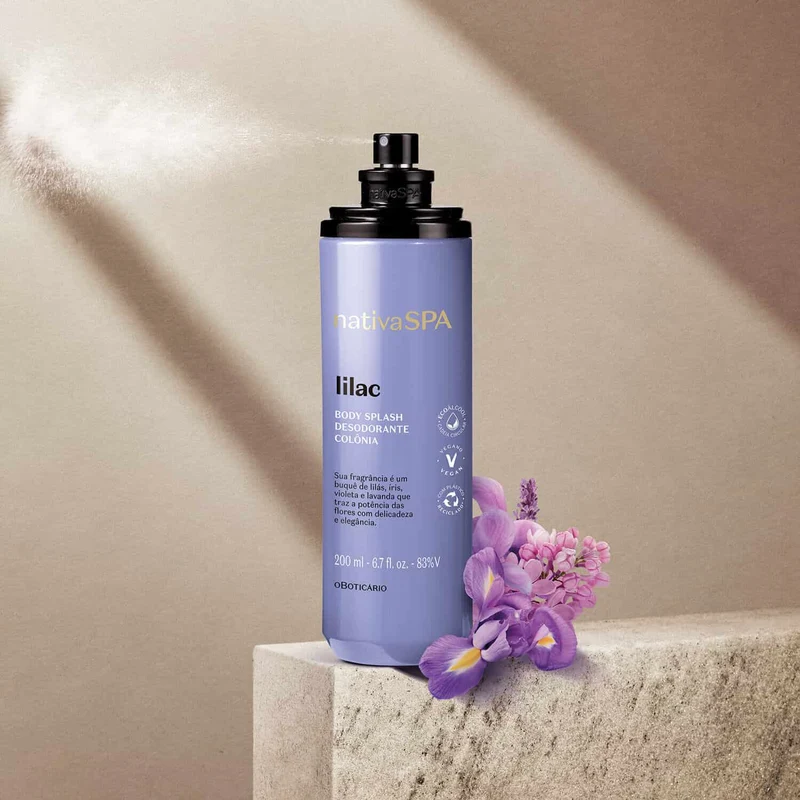 Body splash corporal lila 200 ML NATIVA SPA
