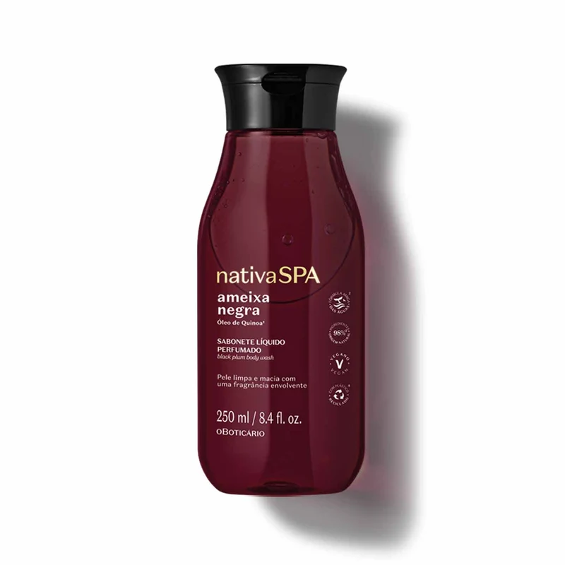 Jabón Líquido corporal Ameixa Negra 250ml NSPA