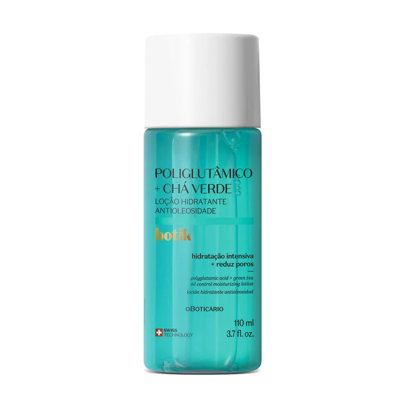 Loción facial hidratante anti oleosidad acido poliglutamico 100 ML Botik