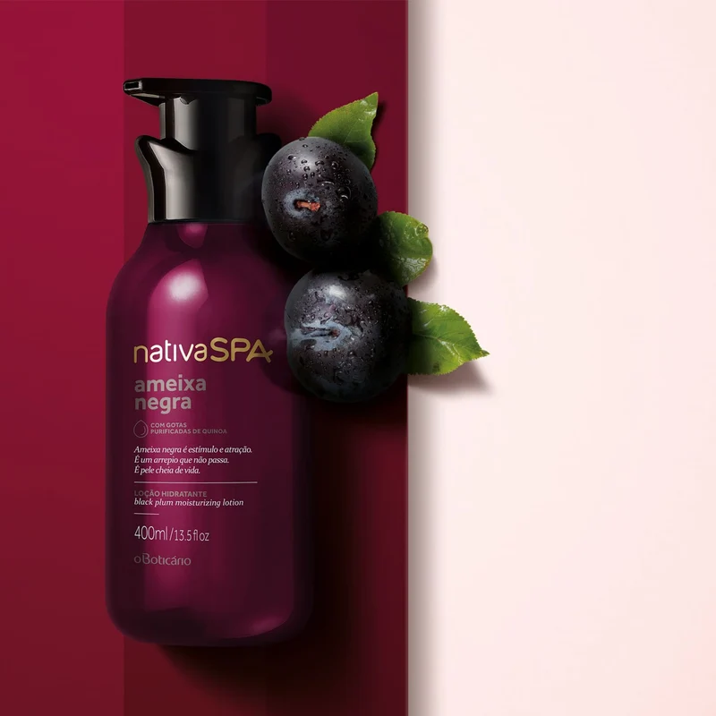 Loción hidratante corporal Ciruela Negra 400Ml Nspa