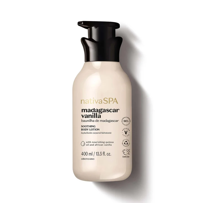 Loción Hidratante Corporal Vainilla de Madagascar 400ml NSPA