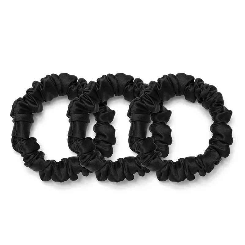 Pack de 3 minicoleteros de seda vegana