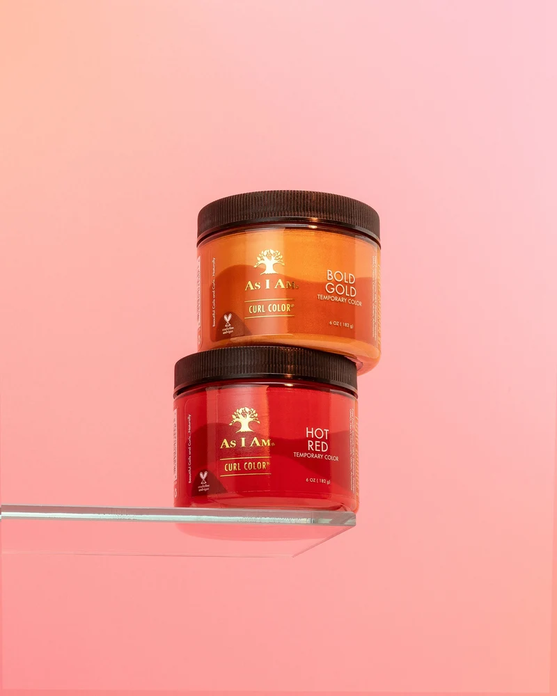 Kit de coloración para rizos Bold Gold & Hot Red