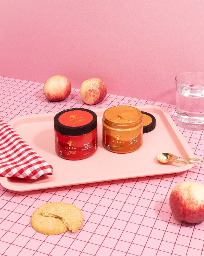Kit de coloración para rizos Bold Gold & Hot Red