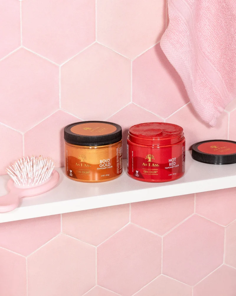 Kit de coloración para rizos Bold Gold & Hot Red