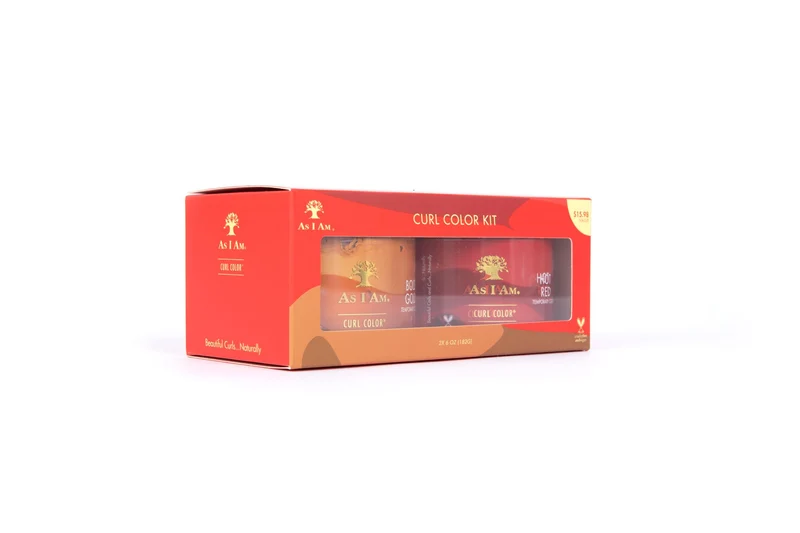 Kit de coloración para rizos Bold Gold & Hot Red
