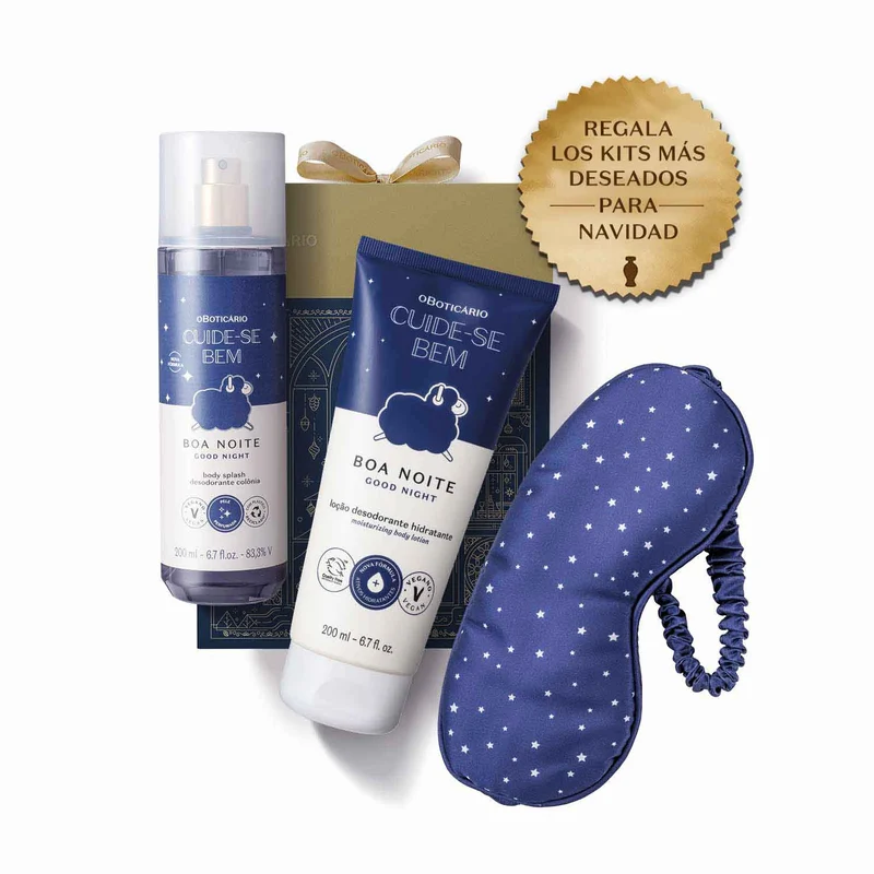 Kit de regalo para mujer cuidado corporal CBEM BOA NOITE