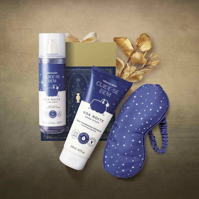 Kit de regalo para mujer cuidado corporal CBEM BOA NOITE