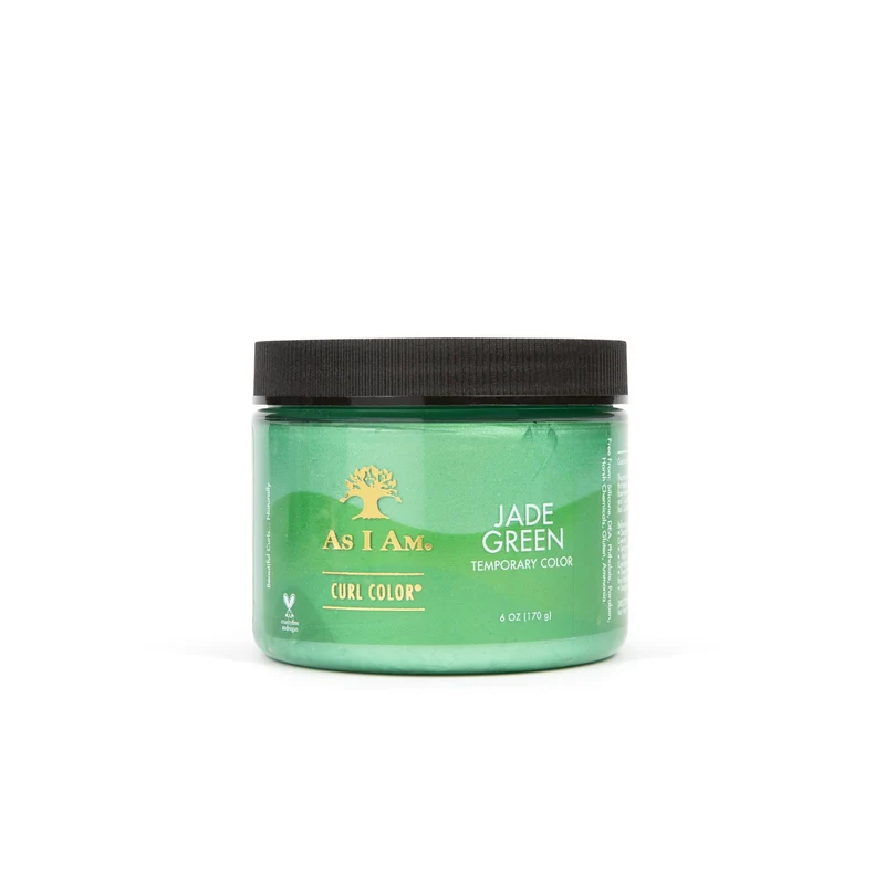 Color del rizo Verde jade