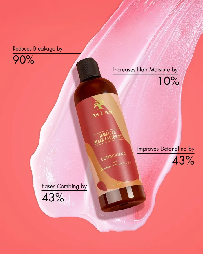 Acondicionador de Aceite de Ricino Negro