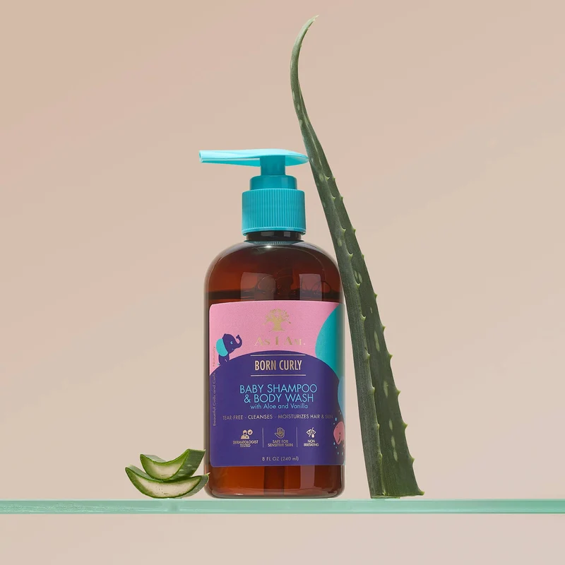 Champú y gel de baño para bebés Born Curly