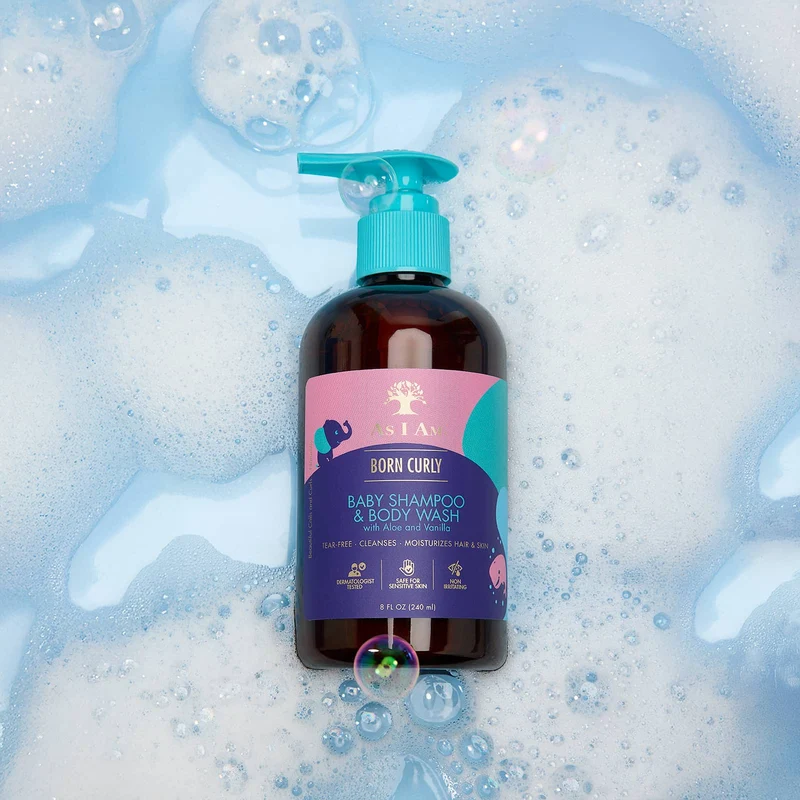 Champú y gel de baño para bebés Born Curly