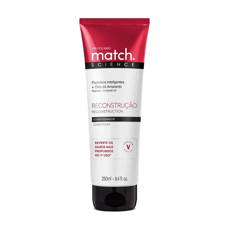 Acondicionador reconstructor para cabello dañado 250 ML Match