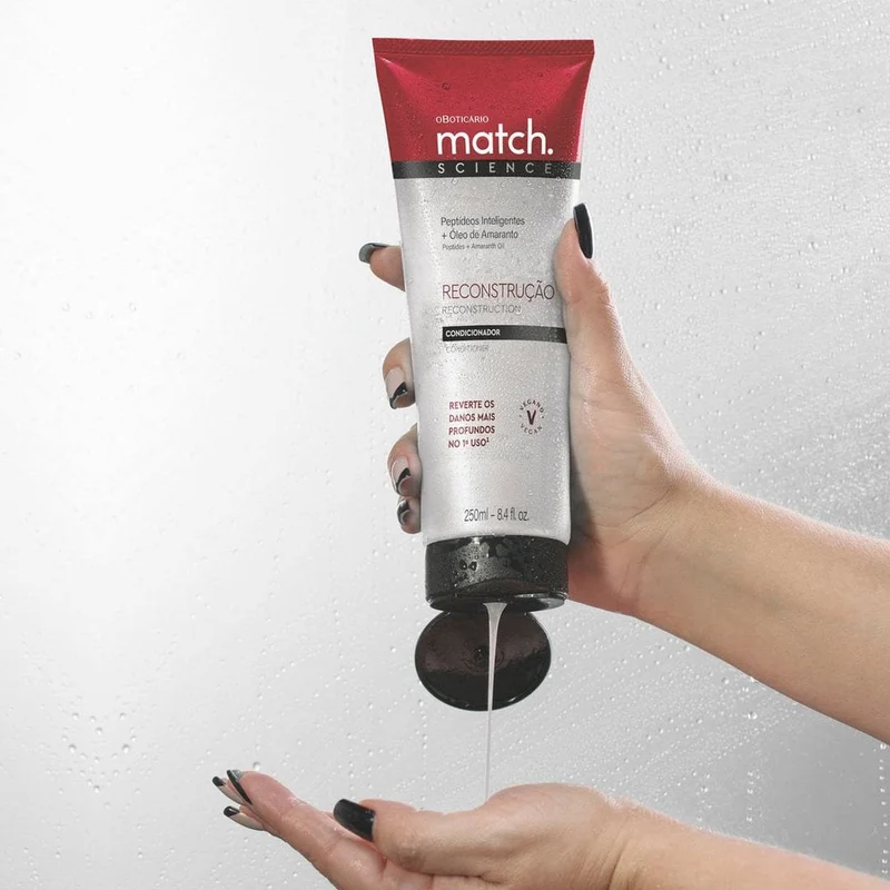 Acondicionador reconstructor para cabello dañado 250 ML Match