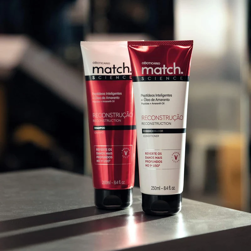 Acondicionador reconstructor para cabello dañado 250 ML Match