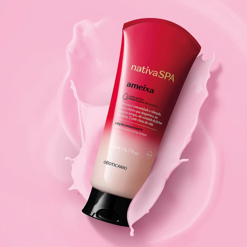 Loción hidratante corporal de ciruela 200ml Nativa Spa