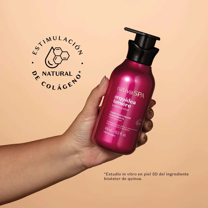 LOCIÓN HIDRATANTE CORPORAL ORQUIDEA LUMIERE, 400ml