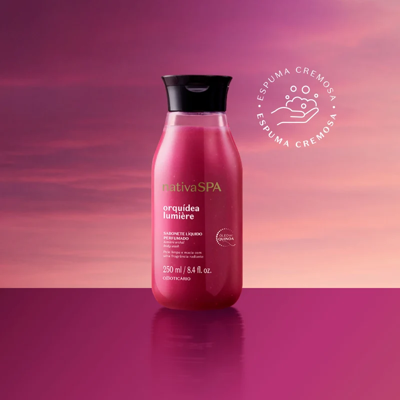 JABÓN LÍQUIDO CORPORAL ORQUIDEA LUMIERE, 250ml
